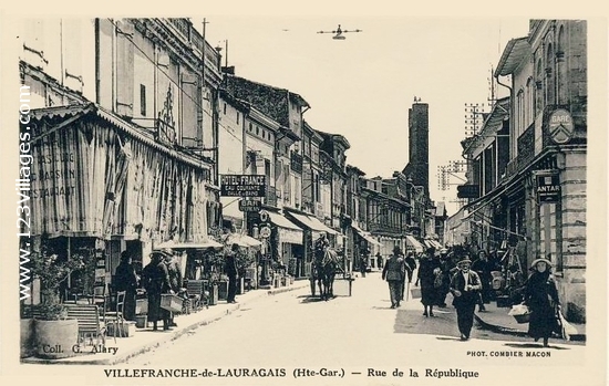 Carte postale de Villefranche-de-Lauragais