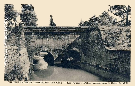 Carte postale de Villefranche-de-Lauragais
