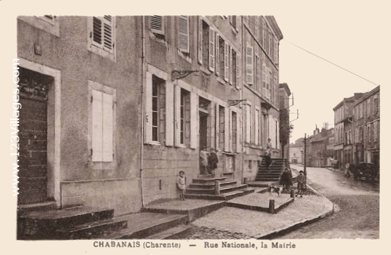Carte postale de Chabanais