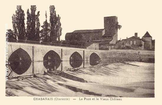 Carte postale de Chabanais