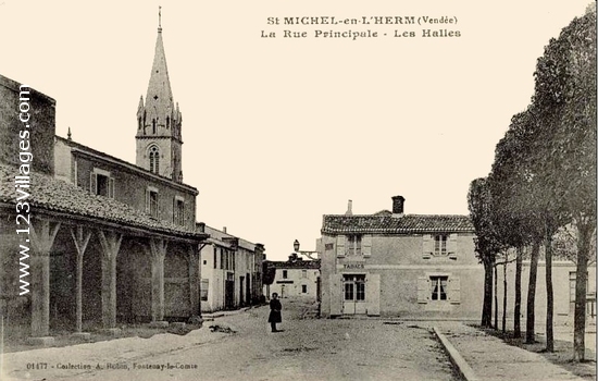 Carte postale de Saint-Michel-en-l Herm