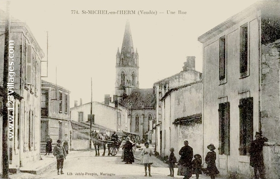 Carte postale de Saint-Michel-en-l Herm