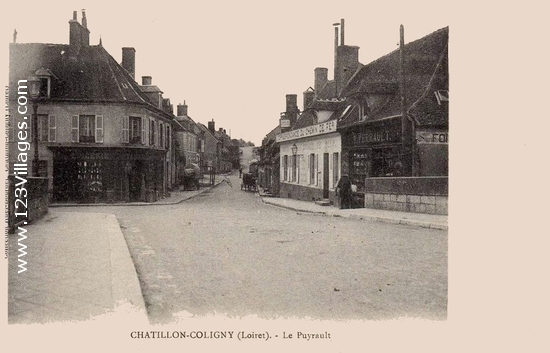 Carte postale de Châtillon-Coligny
