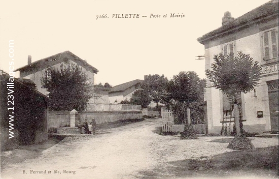 Carte postale de Villette-sur-Ain