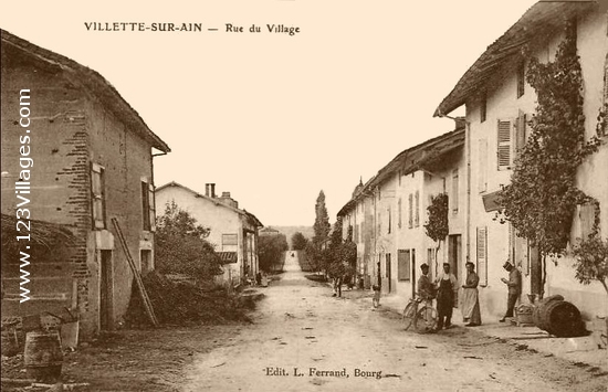 Carte postale de Villette-sur-Ain
