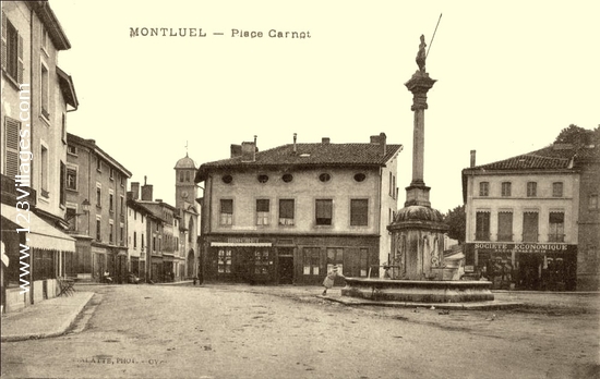 Carte postale de Montluel