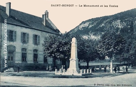 Carte postale de Saint-Benoît