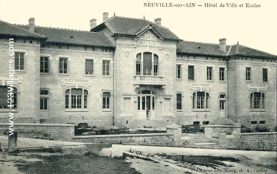 Carte postale de Neuville-sur-Ain