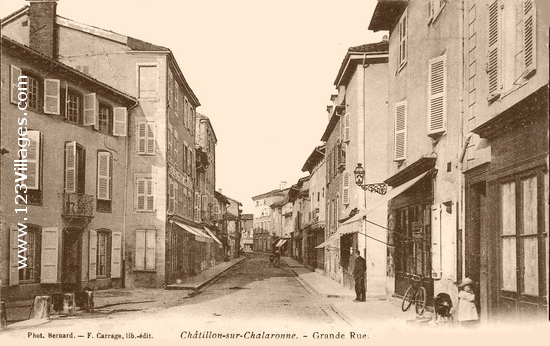 Carte postale de Châtillon-sur-Chalaronne