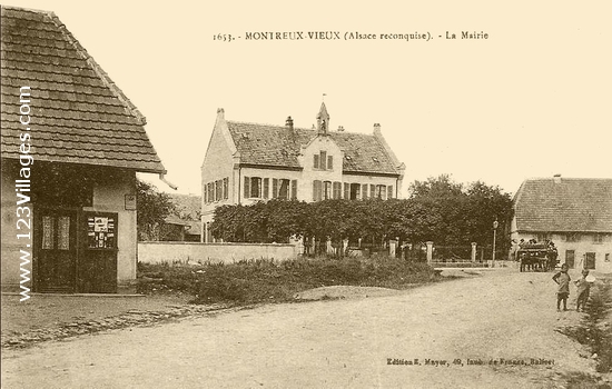 Carte postale de Montreux-Vieux