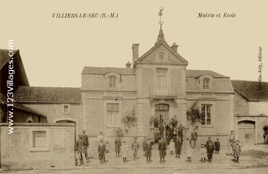 Carte postale de Villiers-le-Sec