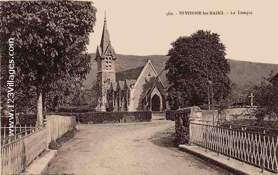 Carte postale de Divonne-les-Bains