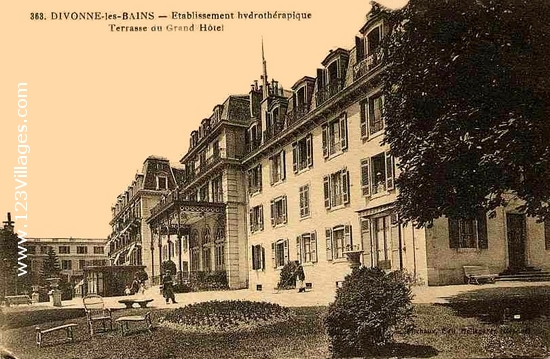 Carte postale de Divonne-les-Bains
