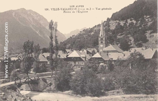 Carte postale de Vallouise