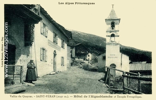 Carte postale de Saint-Véran