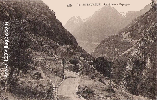 Carte postale de Saint-Sauveur
