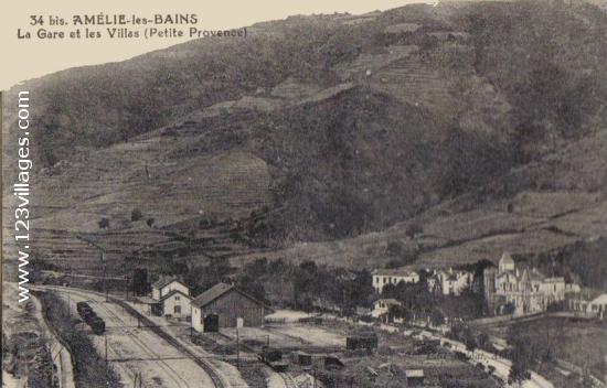 Carte postale de Amélie-les-Bains-Palalda