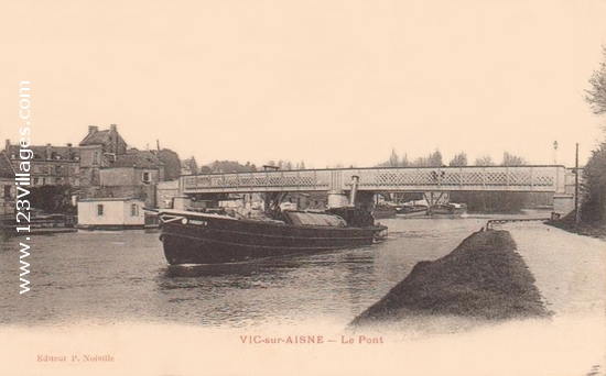 Carte postale de Vic-sur-Aisne