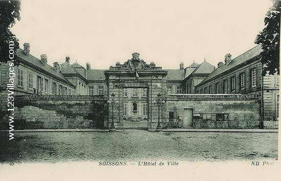 Carte postale de Soissons