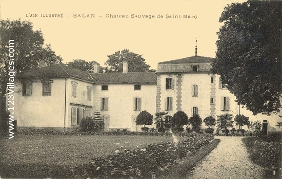 Carte postale de Balan