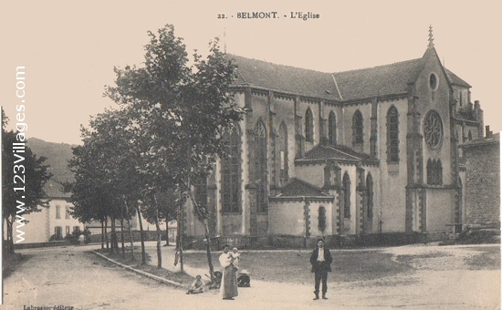 Carte postale de Belmont-de-la-Loire