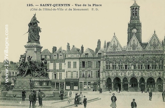 Carte postale de Saint-Quentin