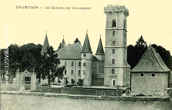 Carte postale de Champdor