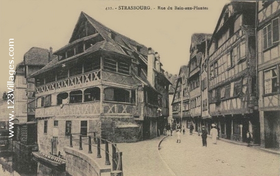 Carte postale de Strasbourg
