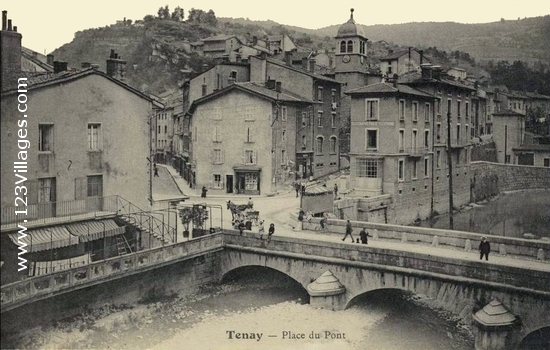 Carte postale de Tenay