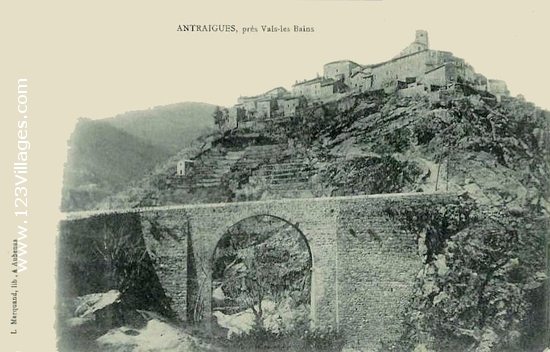 Carte postale de Antraigues-sur-Volane