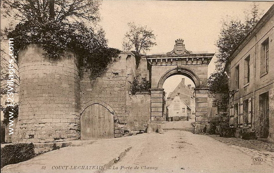 Carte postale de Coucy-le-Château-Auffrique