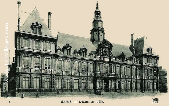 Carte postale de Reims