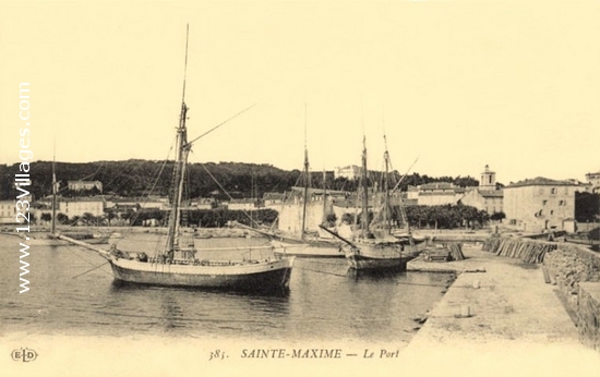 Carte postale de Sainte-Maxime