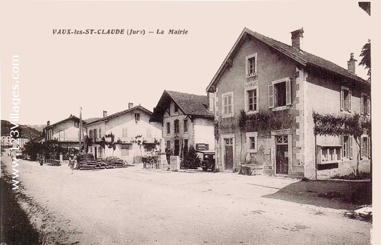 Carte postale de Vaux-lès-Saint-Claude