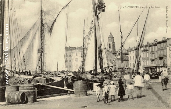 Carte postale de Saint-Tropez