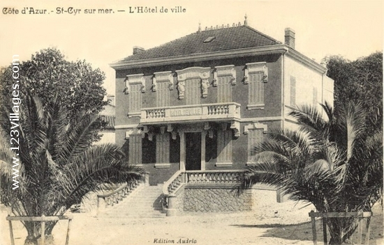 Carte postale de Saint-Cyr-sur-Mer