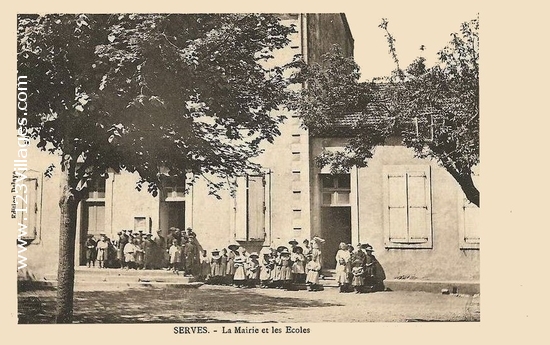 Carte postale de Serves-sur-Rhône