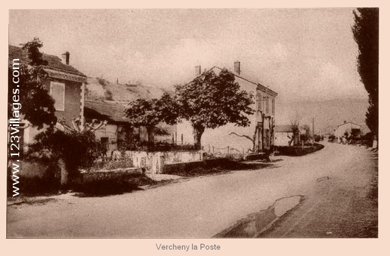 Carte postale de Vercheny