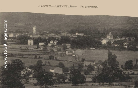 Carte postale de Grézieu-la-Varenne