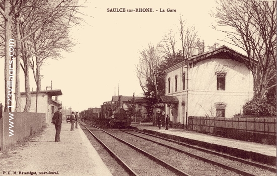 Carte postale de Saulce-sur-Rhône