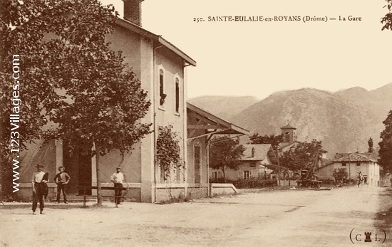 Carte postale de Sainte-Eulalie-en-Royans