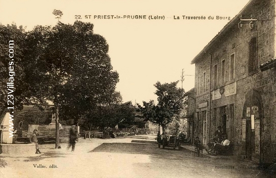 Carte postale de Saint-Priest-la-Prugne