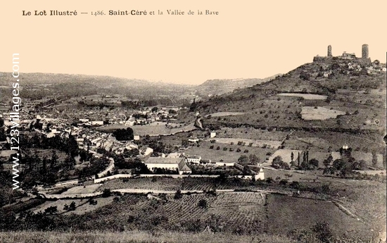 Carte postale de Saint-Céré