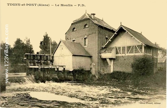 Carte postale de Tugny-et-Pont