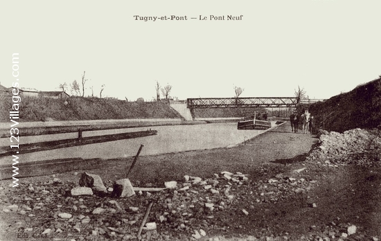Carte postale de Tugny-et-Pont
