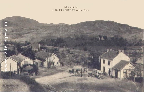 Carte postale de Prunières