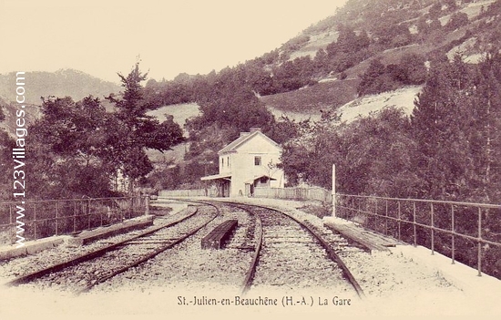 Carte postale de Saint-Julien-en-Beauchêne