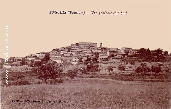 Carte postale de Ansouis
