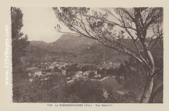 Carte postale de La Roquebrussanne