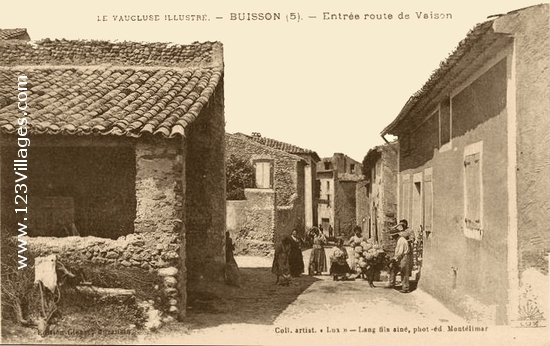 Carte postale de Buisson